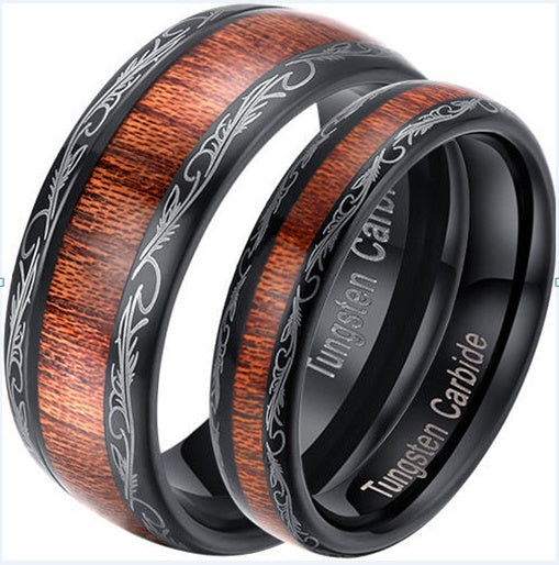 Men and Women Wood ring - Nyaabs