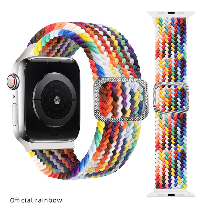 Sport Unisex Rainbow Woven Single Loop Strap - Nyaabs