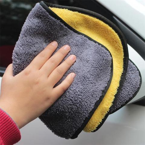 Two-color Couble-sided Car Dual-use Cleaning Car Wash Towel - Nyaabs