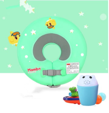 Children's Free Inflatable Lying Ring Anti-turning Swimming Ring - Nyaabs