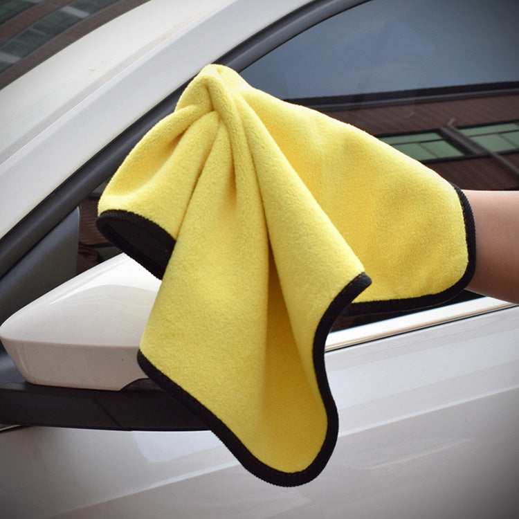 Two-color Couble-sided Car Dual-use Cleaning Car Wash Towel - Nyaabs