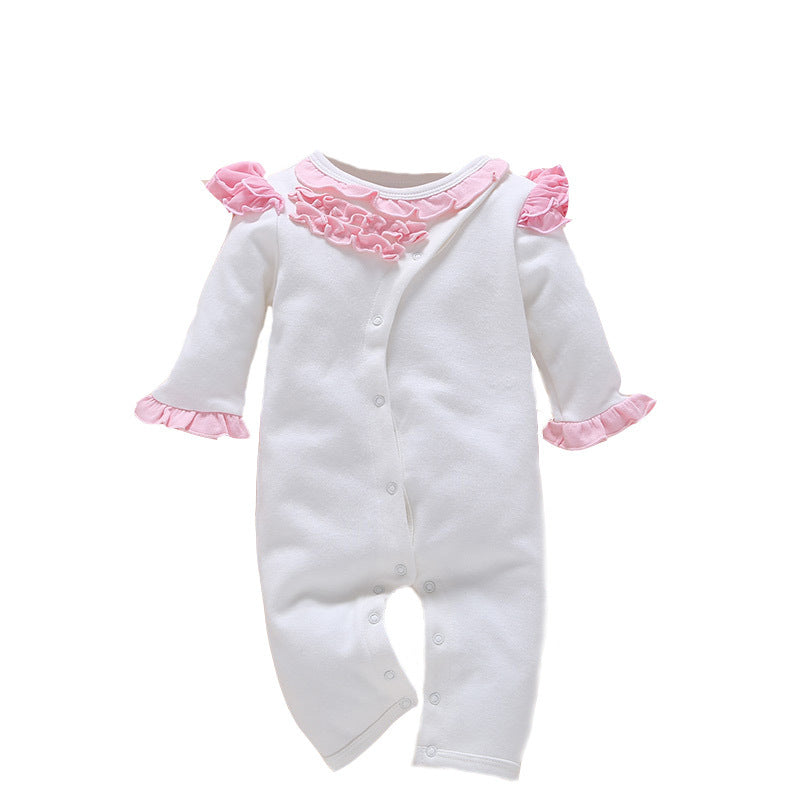 one-year-old baby wears newborn baby clothing romper jumpsuit - Nyaabs