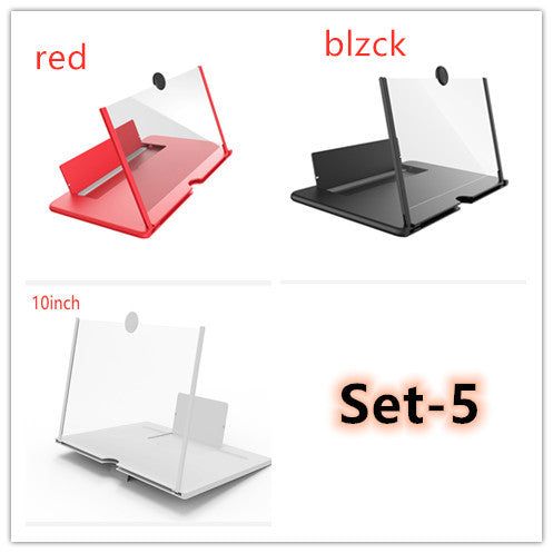 3D Screen Magnifier Signal Booster Mobile Screen Lightweight Foldable Magnifying Glass - Nyaabs