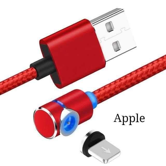 Magnetic Cable LED Magnet Charger Cable USB Cable & USB Type-C USB C - Nyaabs