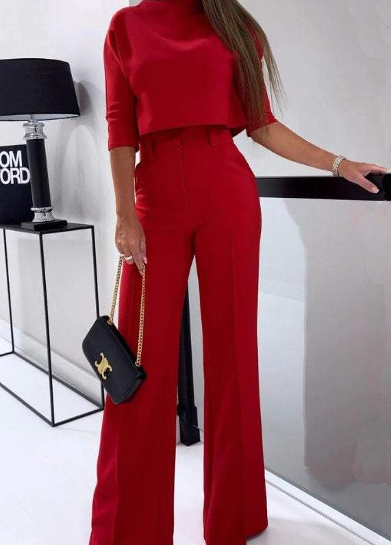 Fashion Tops High Waist Wide Leg - Nyaabs