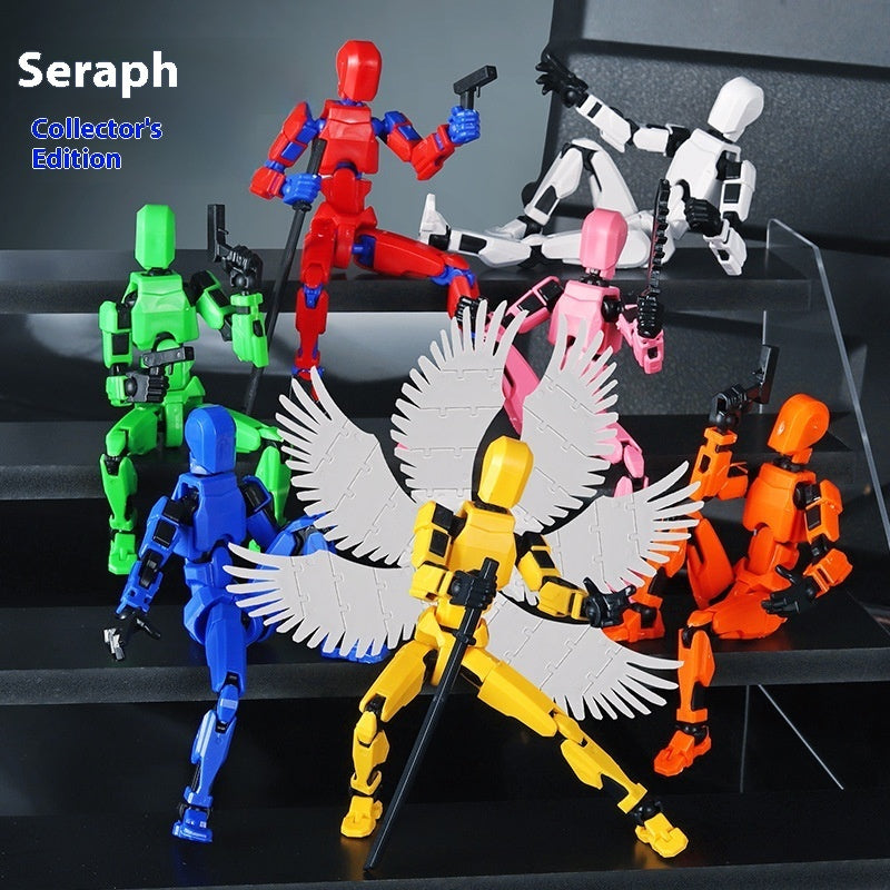 Updated And Hot-sale Multi-Jointed Movable Shapeshift Robot 3D Printed Mannequin Dummy Action Model Doll Toy Kid Gift - Nyaabs