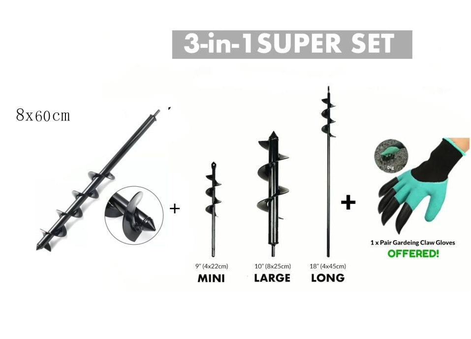 Spiral Loosening Drill Bit Alloy Ground Drill Bit - Nyaabs