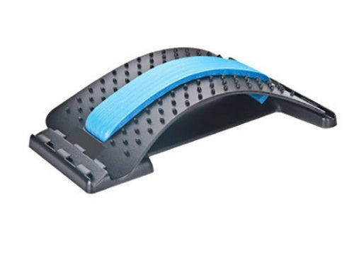 Back Stretcher Adjustable Back Cracker Massage Waist Neck Fitness Lumbar Cervical Spine Support Pain Relief nyaabs.com