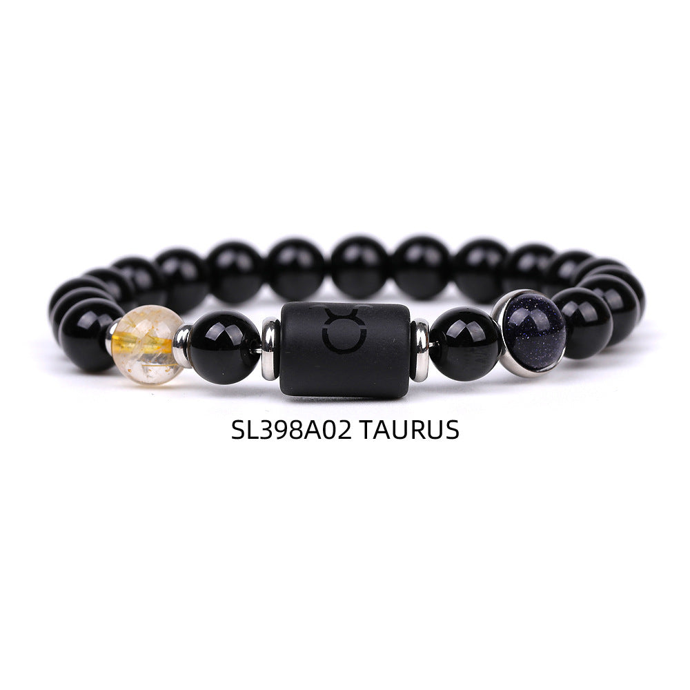 Fashion Twelve Constellations Bracelets Men - Nyaabs