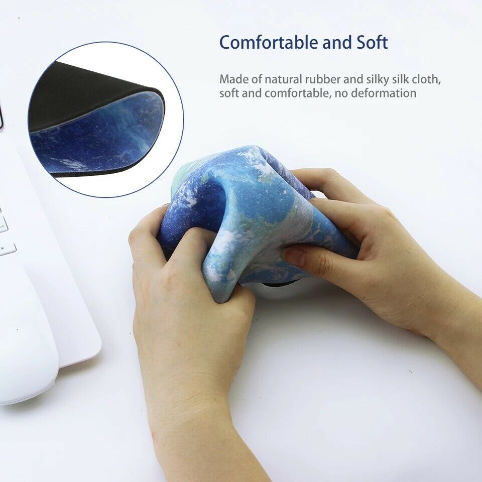 Space Round Mouse Pad PC Gaming Non Slip Mice Mat For Laptop Notebook Computer Gaming Mouse Pad nyaabs.com