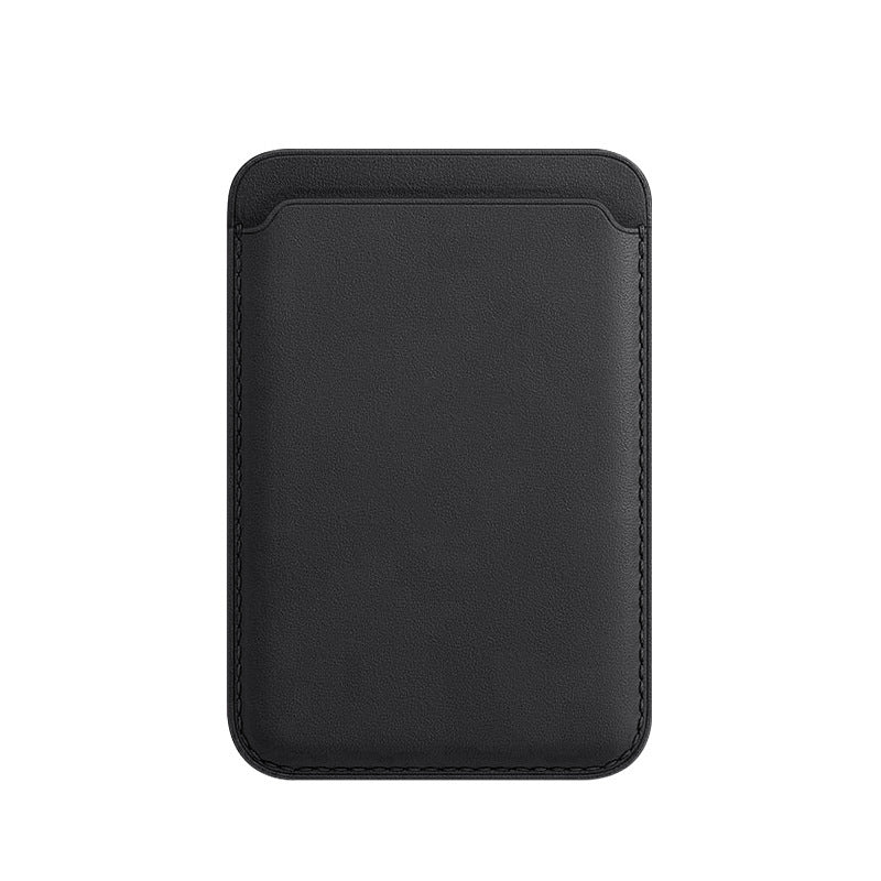 For Magsafe Magnetic Luxury Leather Card Holder Wallet Case For 14 Pro Max 13 12 Phone Bag Adsorption Accessories Cover - Nyaabs