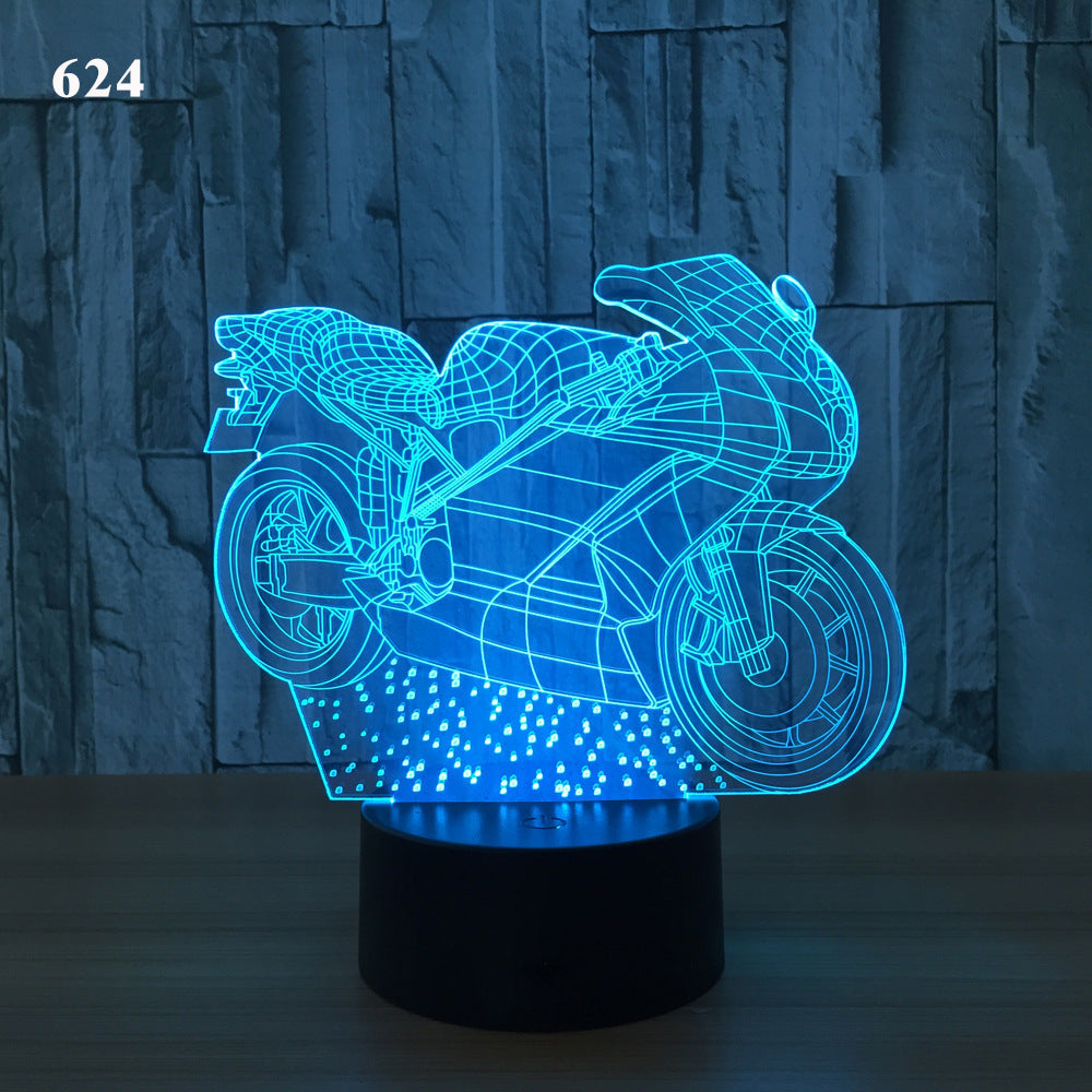 Motorcycle led desk lamp - Nyaabs