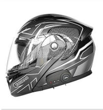 Motorcycle Bluetooth Helmet Motorcycle Helmet Comes with FM - Nyaabs