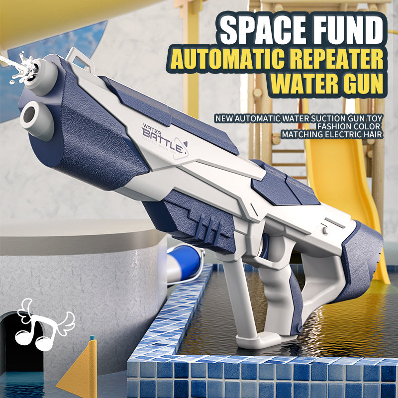 Space Water Gun Electric Automatic Water Absorption Water Fights Toy Outdoor Beach Swimming Pool Bath Toys For Children Kid Gift - Nyaabs