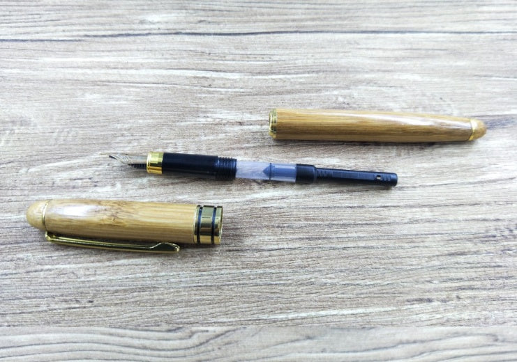 Bamboo Pen Bamboo Pen Pen Ball Pen Lettering Customer Gift Hard Pen Neutral Bamboo Pen nyaabs.com