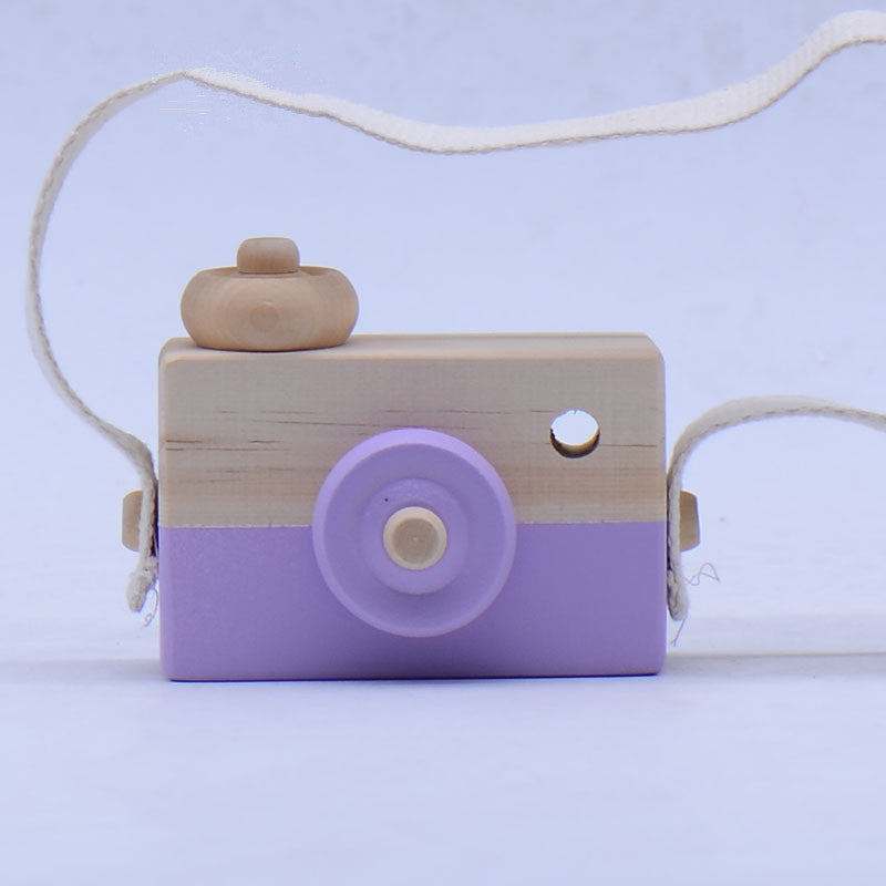 Cute Wooden Toys Camera Baby Kids - Nyaabs