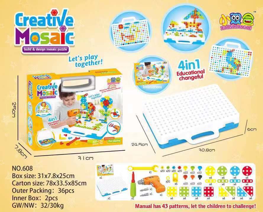 Creative Building Kits Educational Blocks Sets - Nyaabs