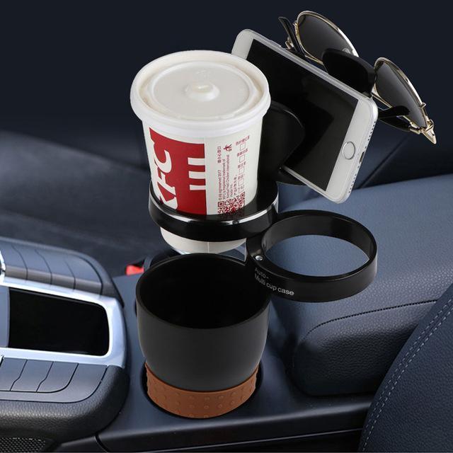 Car Cup Holders Car-styling Car Truck Drink Water Cup Bottle Can Holder Door Mount Stand ABS Rubber Drinks Holders - Nyaabs