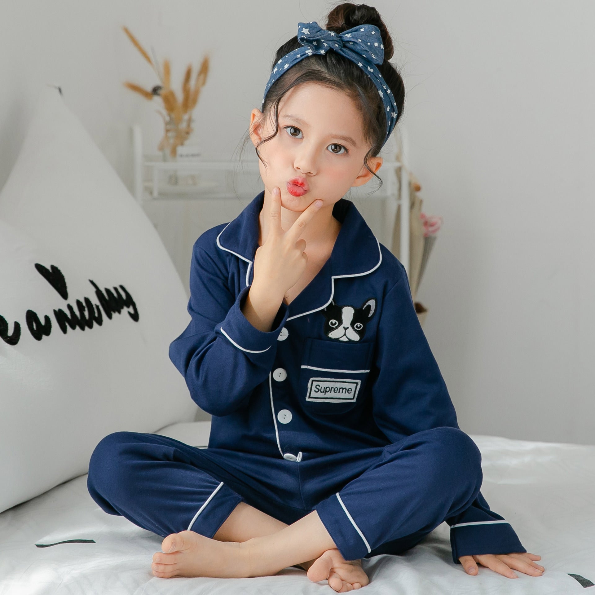 Cotton pajamas for children - Nyaabs