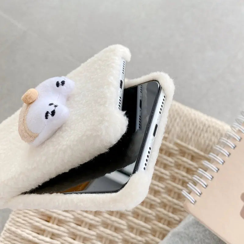 The Hat Bear Plush Is Suitable For 13 Full Series Of Silicone Mobile Phone Cases - Nyaabs