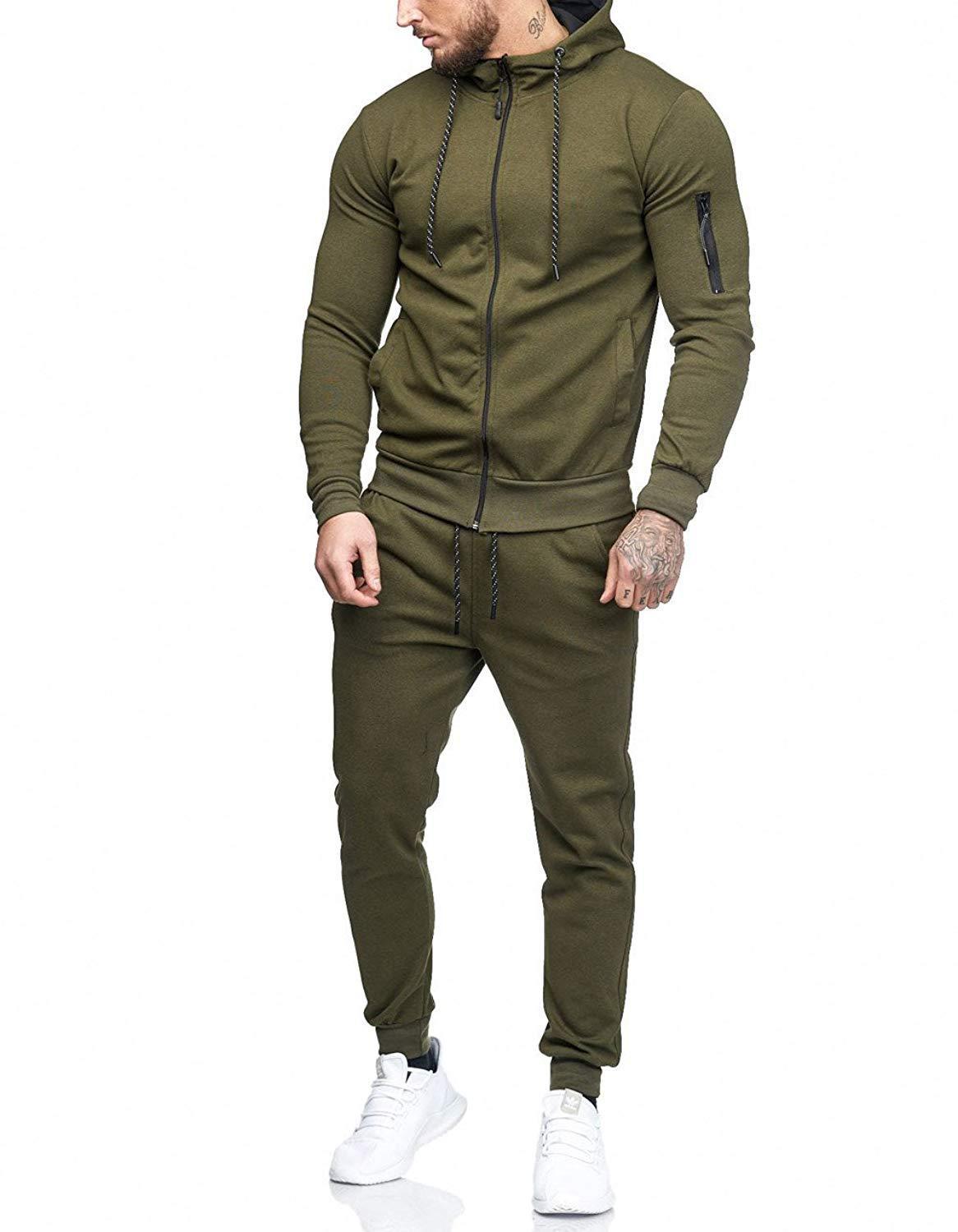 Men's sports suit fitness casual wear - Nyaabs