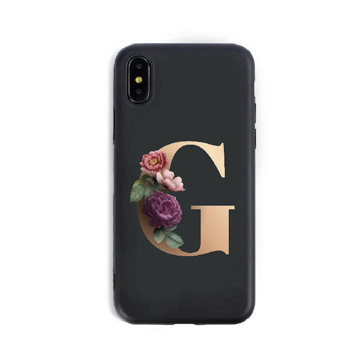 26 English Alphabet Silicone Phone Cases - Nyaabs