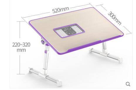 Adjustable Laptop Desk Stand Foldable Notebook Laptop Bed Table Can be Lifted Standing nyaabs.com