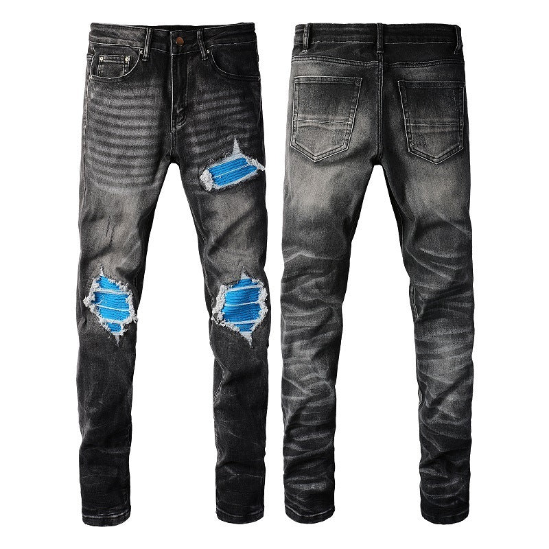 Fashion High Street Jeans Trendy Men - Nyaabs