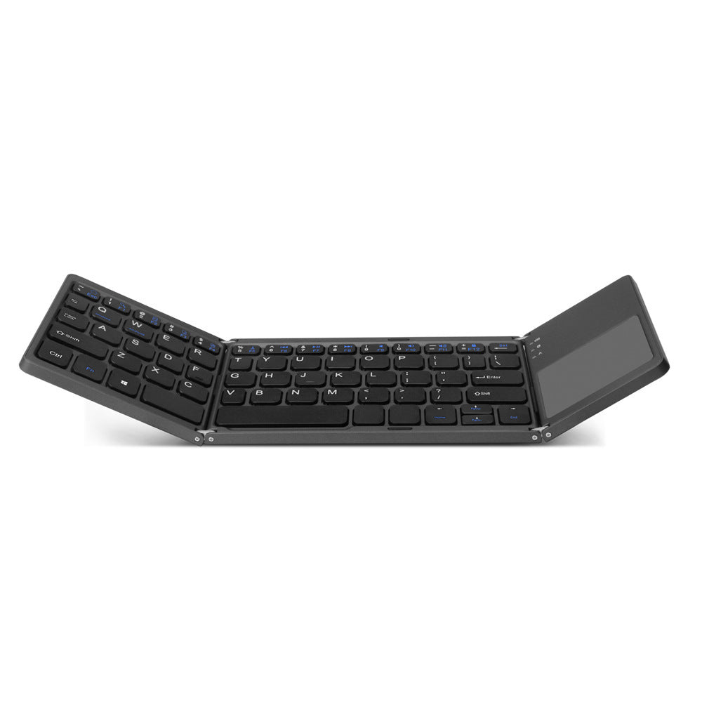 Ultra-thin Tri-fold Folding Touch Keyboard nyaabs.com