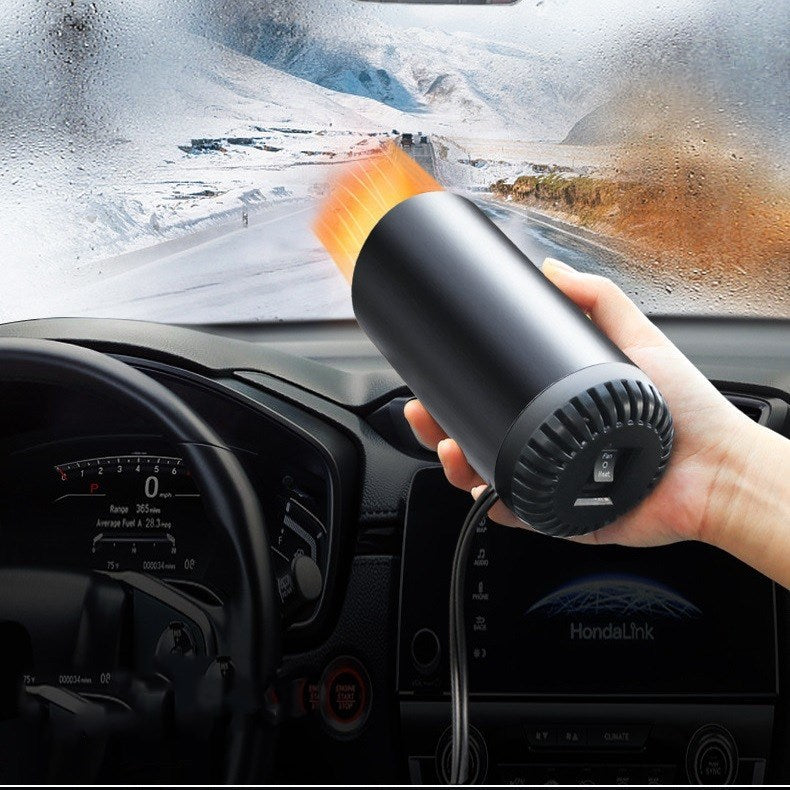 Car Heater Vehicle Heating Cooling Fan Portable Defrosting and Defogging Small Electrical Appliance Fun - Nyaabs