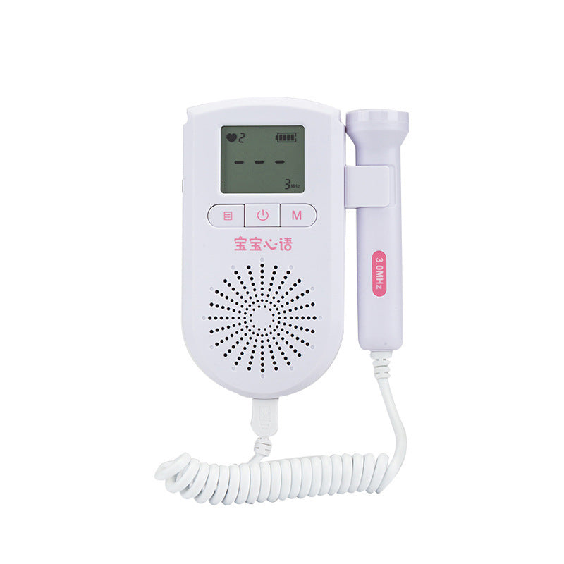 Fetal Heart Rate Monitor Home Pregnancy Baby Fetal Sound Heart Rate Detector - Nyaabs