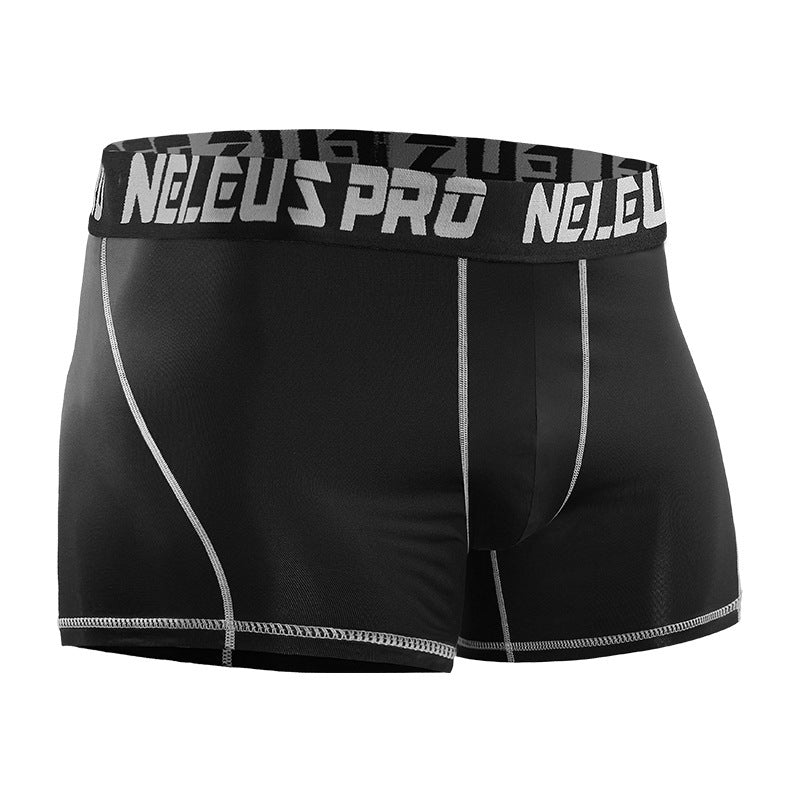 Anti-wear Leg Sports Men Running Underwear - Nyaabs