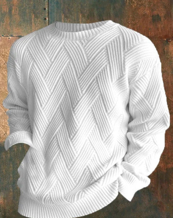 Loose Fashion Casual Versatile Men's Sweater - Nyaabs