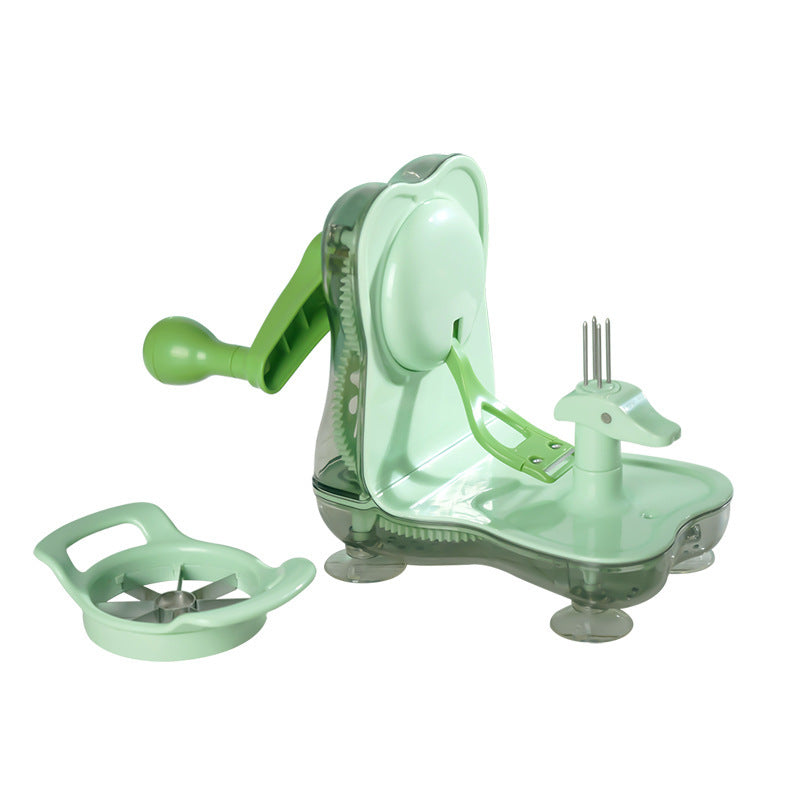 Fruit Peeler Two-in-one Hand Shake Fruit Cutter Kitchen Gadgets - Nyaabs