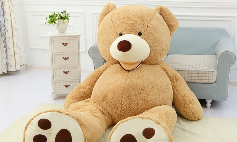 Giant Teddy Bear Plush Toy Huge  Soft Toys  Leather Shell - Nyaabs