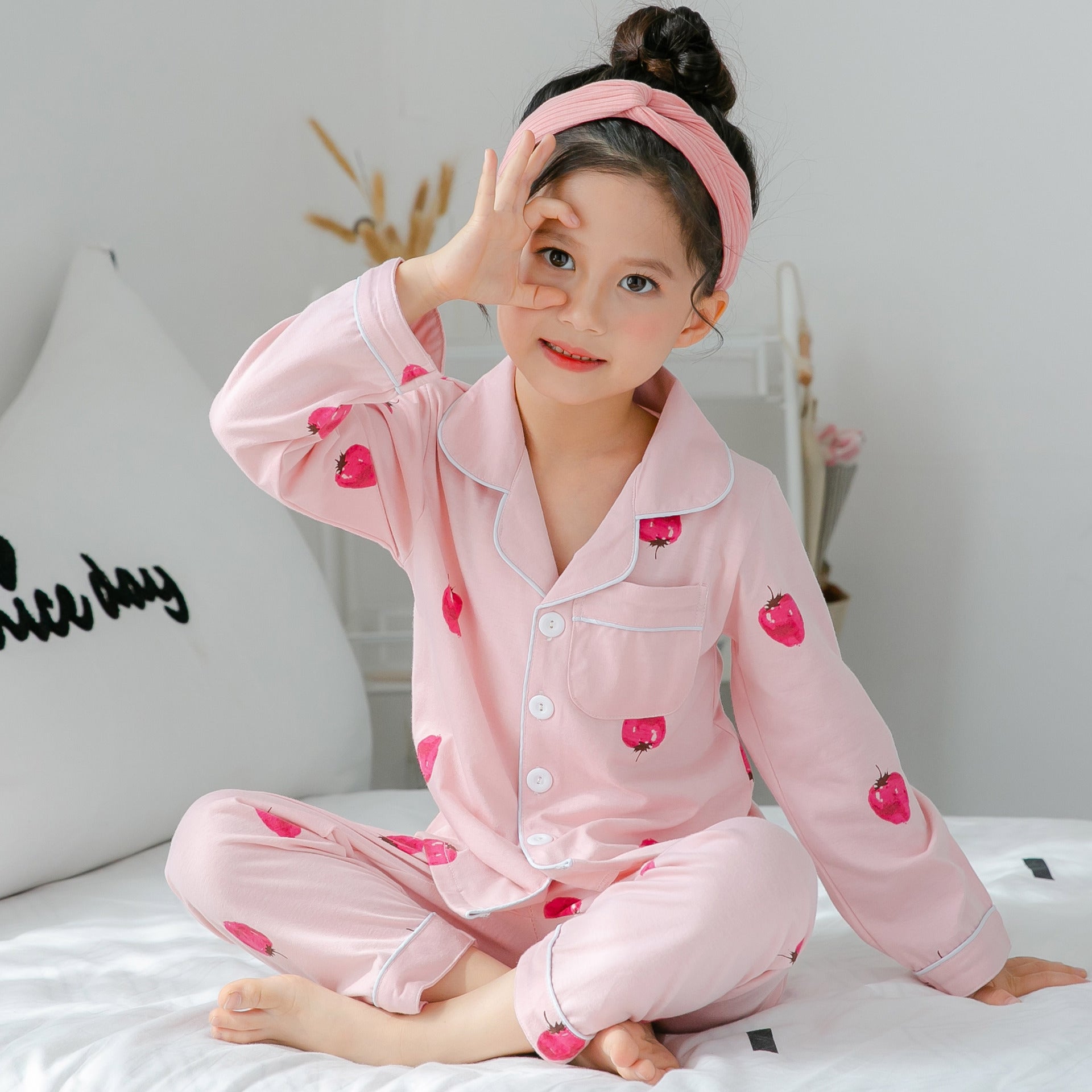 Cotton pajamas for children - Nyaabs