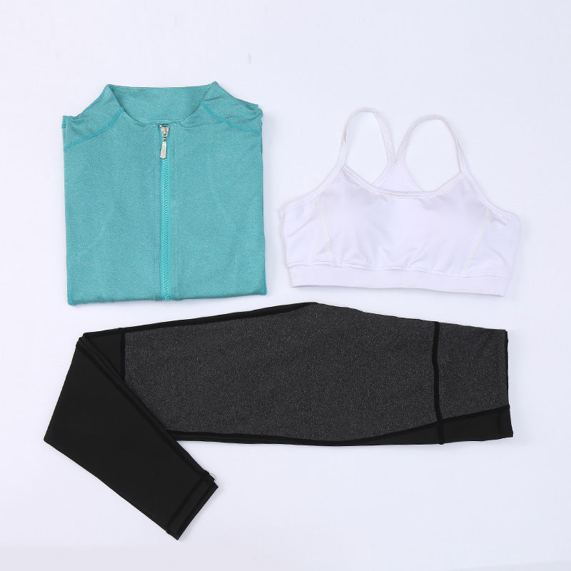 Sports Yoga Wear Long Sleeve Set - Nyaabs