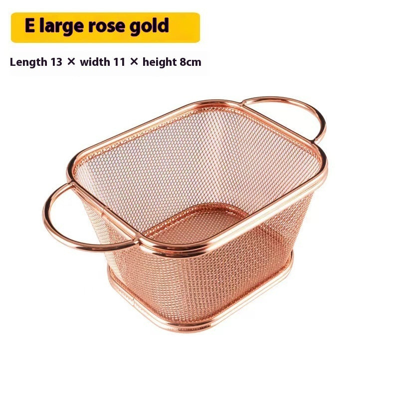 304 Stainless Steel Chips Basket Mini Frying Basket - Nyaabs