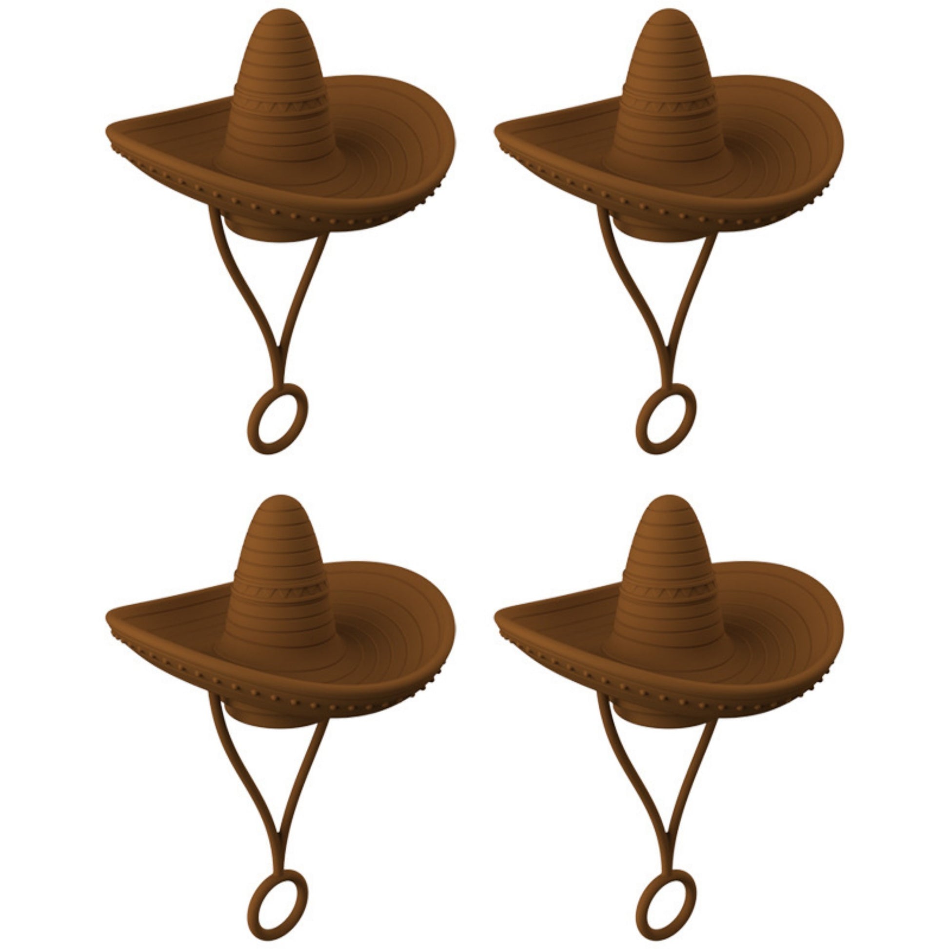 New Style Straw Covers Cap Novelty Sturdy Straw Toppers Reusable Cowboy Hat Shaped For Camping Home Hiking Picnic Kitchen - Nyaabs