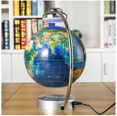 8 inch globe magnetic suspension office decoration company gift novelty creative birthday gift nyaabs.com