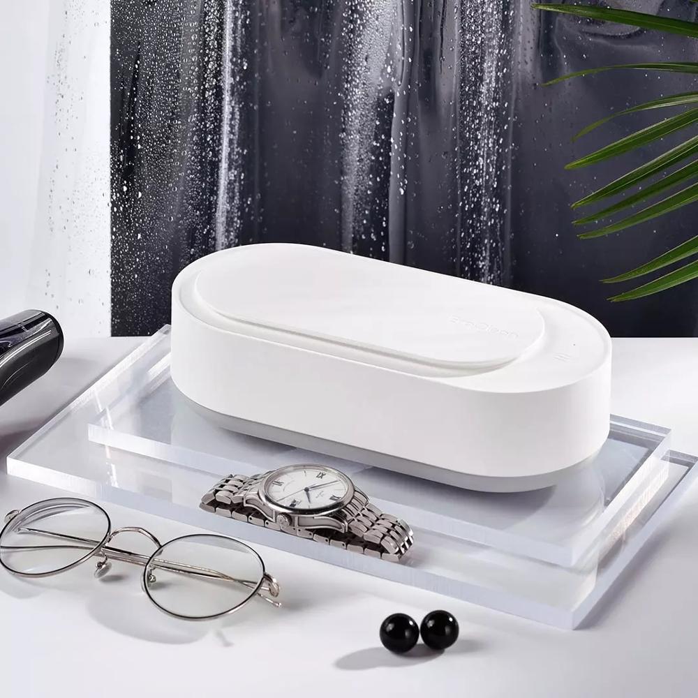 Clean Ultrasonic Cleaner Portable 45000Hz High-Frequency Vibration Cleaning Machine Jewelry Glasses Watch Cleaning - Nyaabs