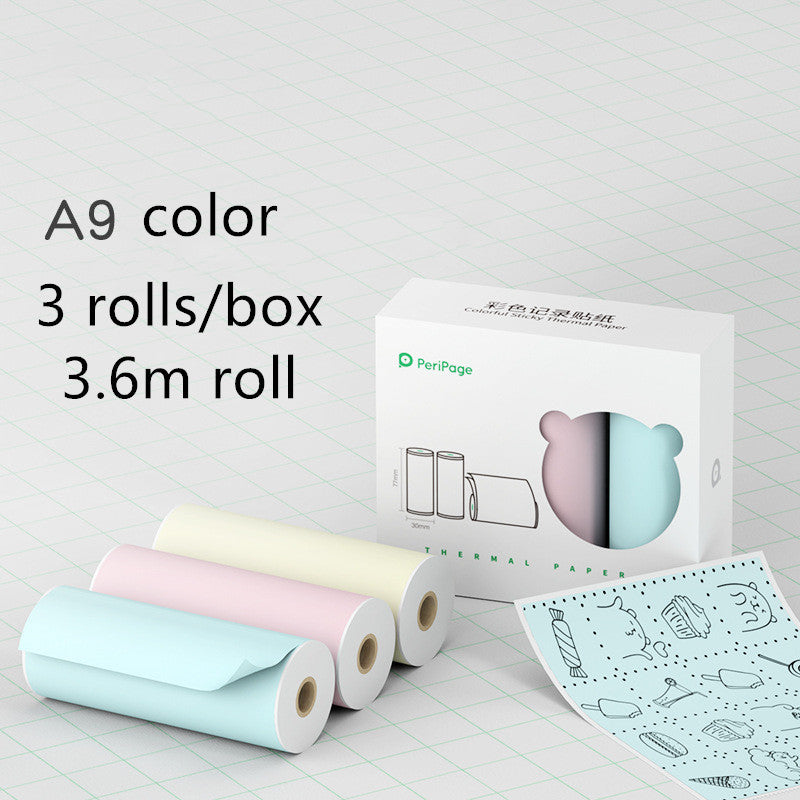 Mini Bliuetooth Wireless Thermal Printer Paper Sticker Label Printer nyaabs.com