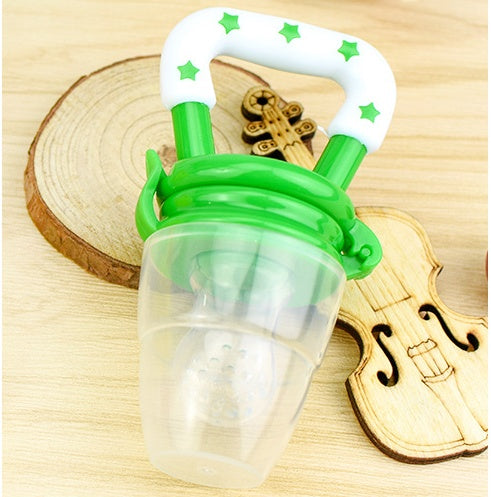 New Baby Silicone Pacifier, Encapsulated To Soothe Complementary Food Feeding Artifact - Nyaabs