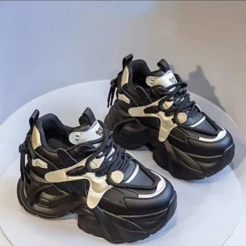 Casual Trend Sports Small Sized Man's Wear Platform Dad Shoes nyaabs.com