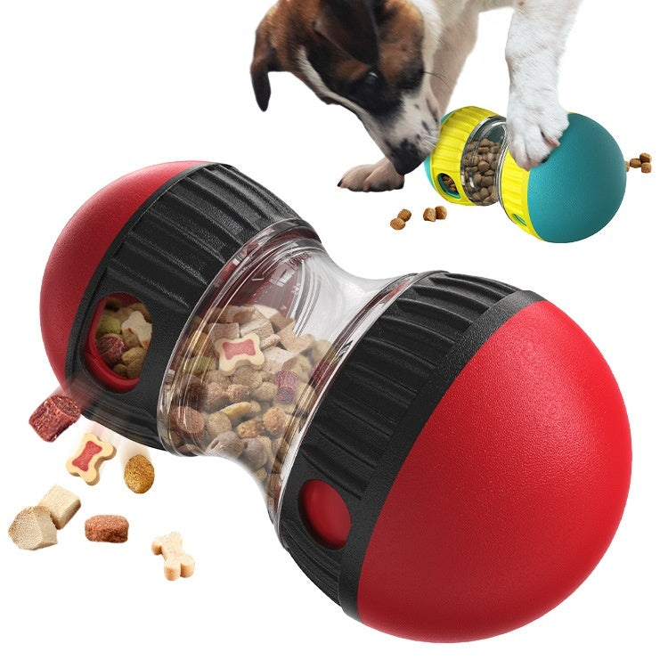 Food Dispensing Dog Toy Tumbler Leaky Food Ball Puzzle Toys Interactive Slowly Feeding Protect Stomach Increase Intelligence Pets Toy Pet Products - Nyaabs