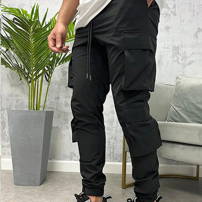 Men's Stretch Breathable Ankle Banded Slacks - Nyaabs