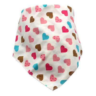 Baby Bibs Waterproof Triangle Cotton Cartoon Child Baberos Bandana Bibs Dribble Bibs Newborn Slabber Absorbent Cloth - Nyaabs