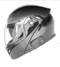 Motorcycle Bluetooth Helmet Motorcycle Helmet Comes with FM - Nyaabs