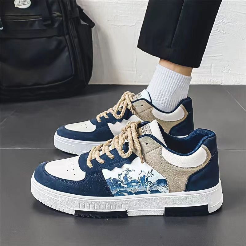 Men's Non-slip Wear-resistant Sports Low-top Casual Shoes - Nyaabs