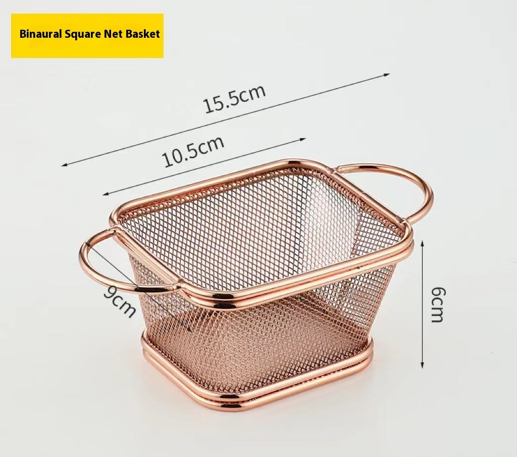 304 Stainless Steel Chips Basket Mini Frying Basket - Nyaabs